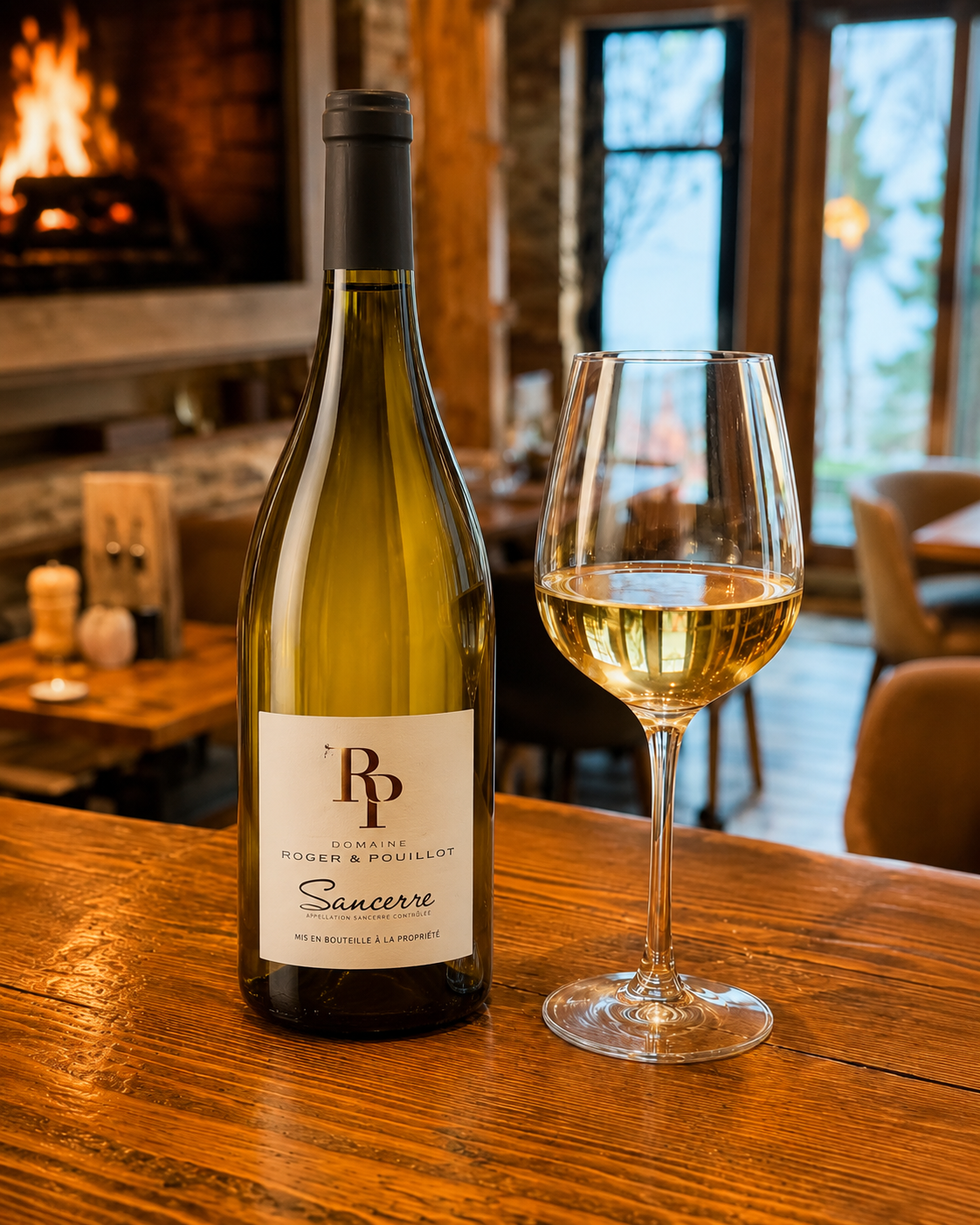 A glass of Sancerre at Gallio