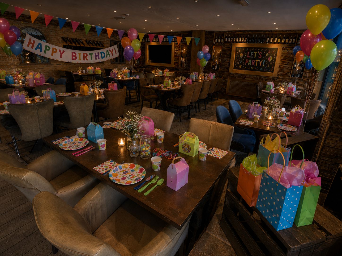 Kids birthday party at Gallio